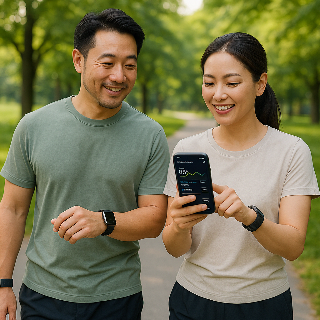 스마트폰으로 건강 점검