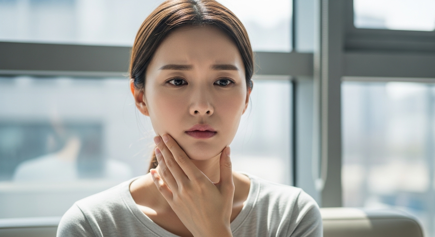 혀 밑 통증이 오래가는 이유와 위험 신호