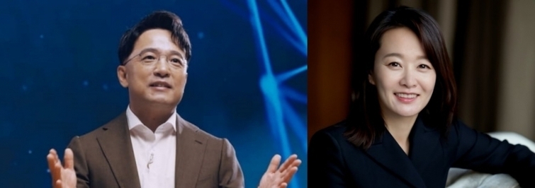 윤송이 대표 남편 김택진 이혼 재혼 근황 부친 피살 관련 (좌)김택진 (우)윤송이 이미지