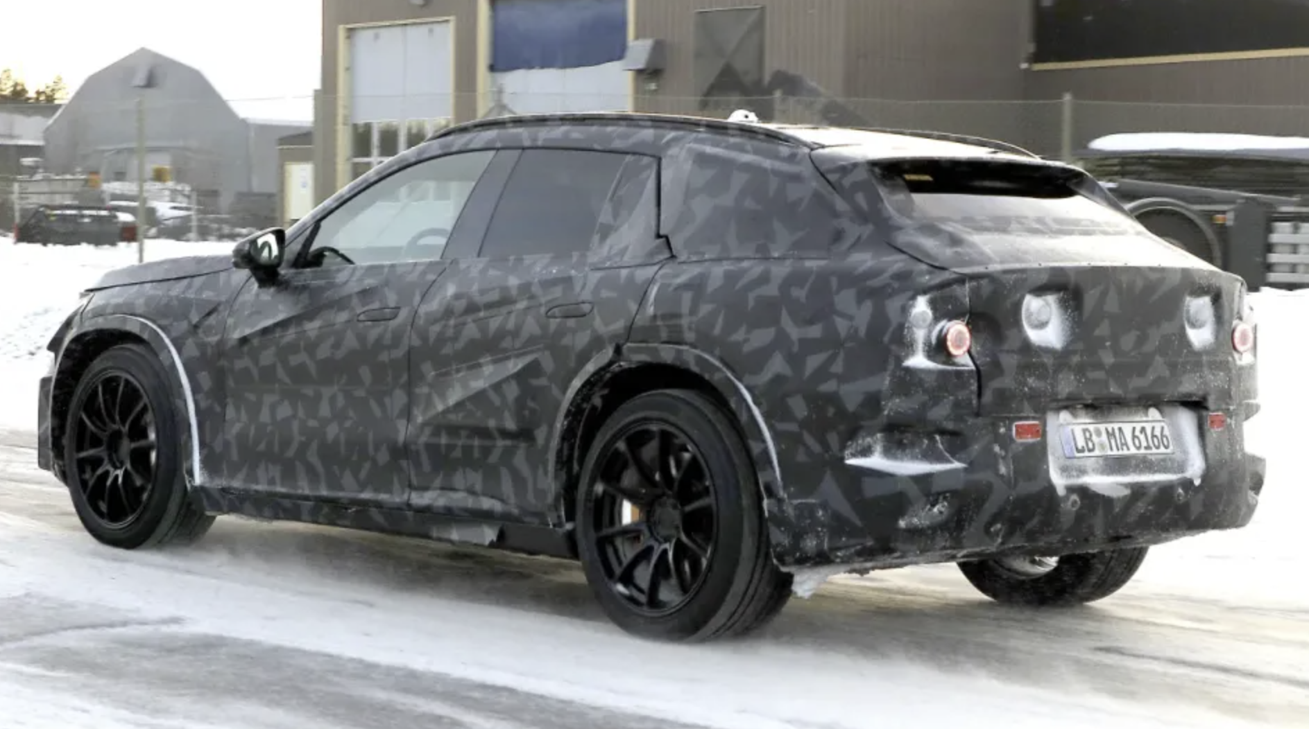 메르세데스-AMG 전기 SUV 테스트카