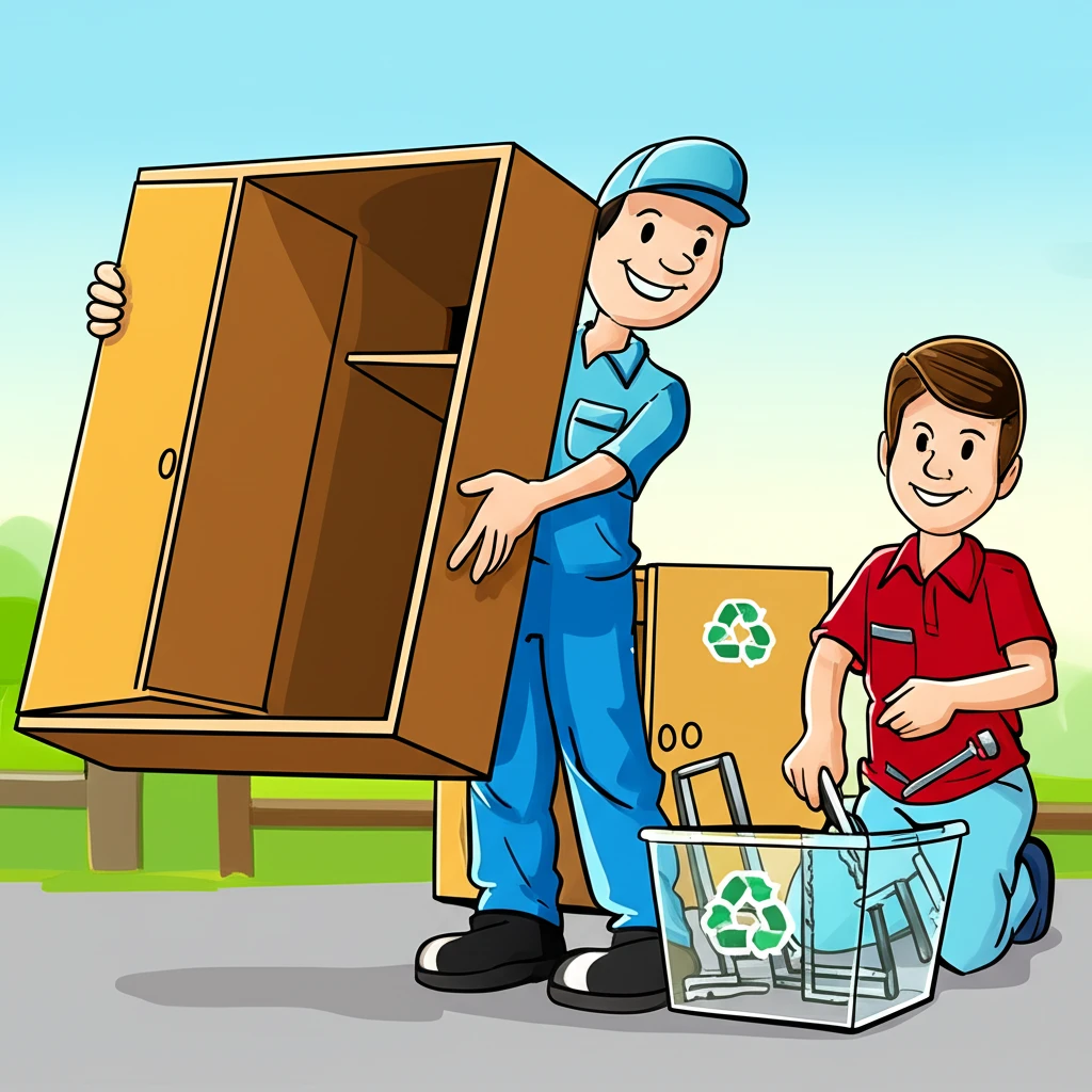 대형폐기물 수거 지연 방지! 범방동 ..