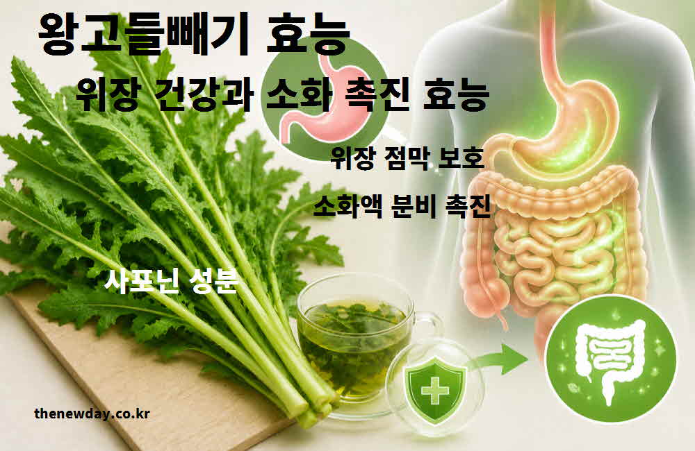 왕고들빼기 효능 위장 건강 소화 촉진