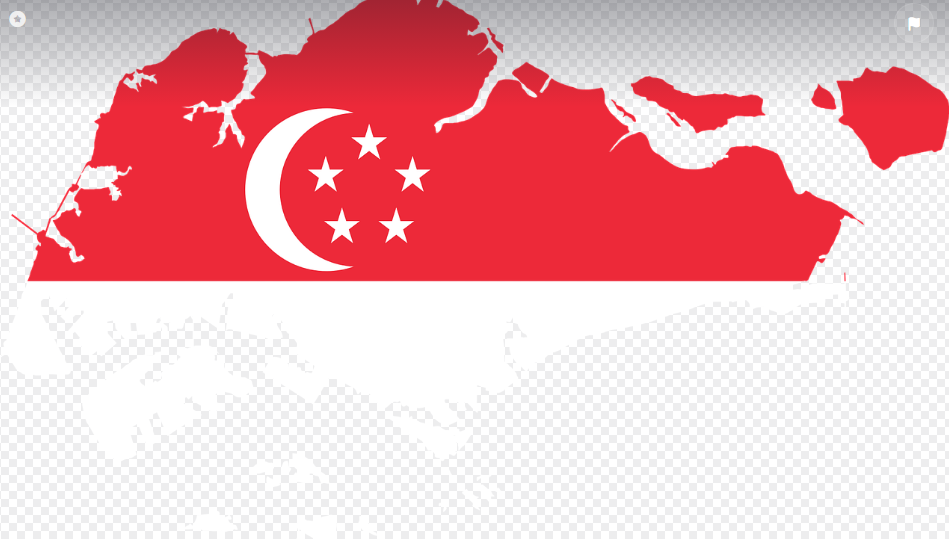 싱가포르 국기 이미지