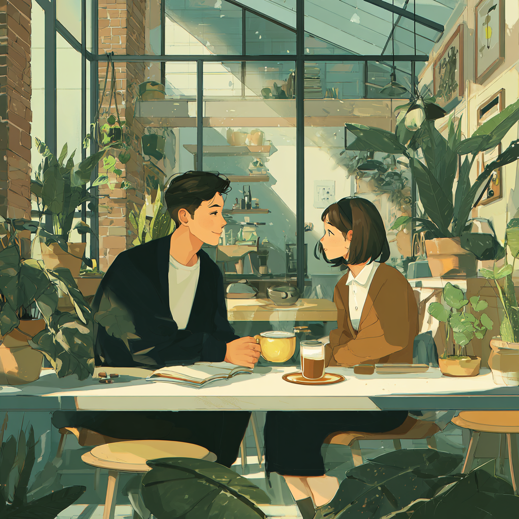 카페에서 대화가 잘 되는 구조의 비밀