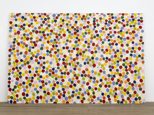 Spot Painting by Damien Hirst (1986)-ArtStrollNote