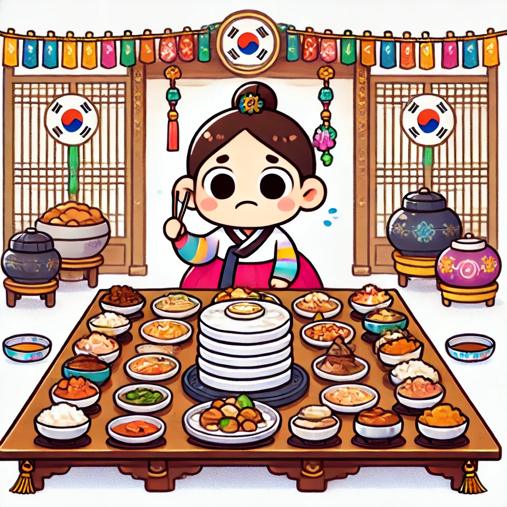 잔치에 먹을게 없어