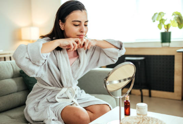 잡티에 좋은 셀프 마사지