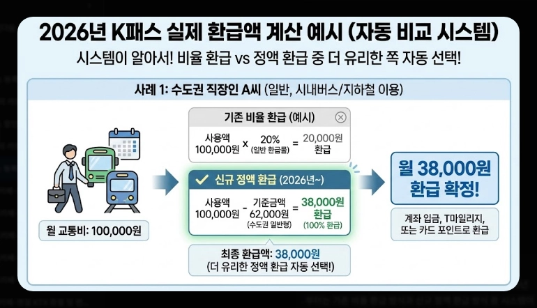 2026 K패스 등록 활성화(단계, 계산, 비교)(+FAQ)
