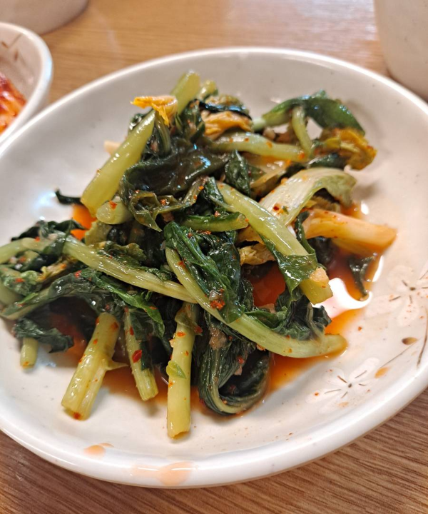 밀밭 열무김치