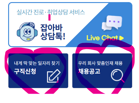 중년취업 사이트