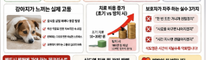 강아지 식도염 방치하면 생기는 일 (충격 결과,식도협착,흡인성폐렴,영양실조와탈수)
