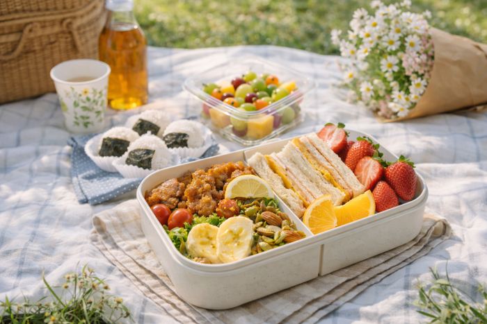 봄 피크닉 도시락 메뉴