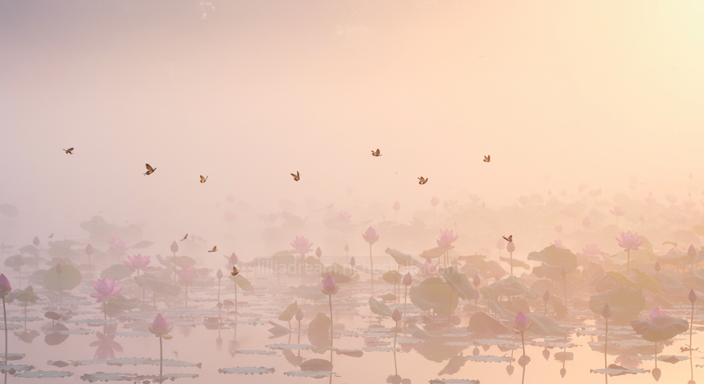 예쁜 나비를 잡는 꿈