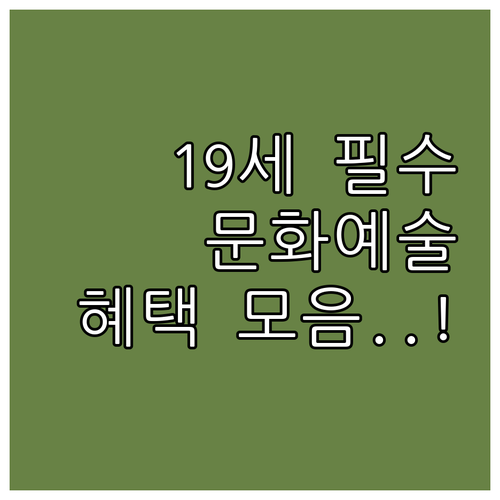 2025년 19세 청년 문화예술패스,..