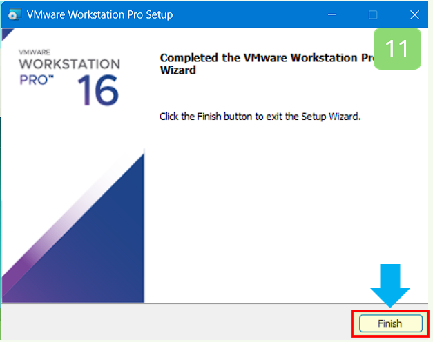 Finish 클릭합니다.