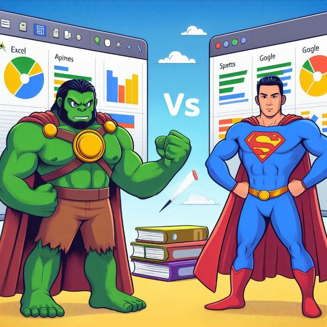 액셀과 구글시트 비교 장단점