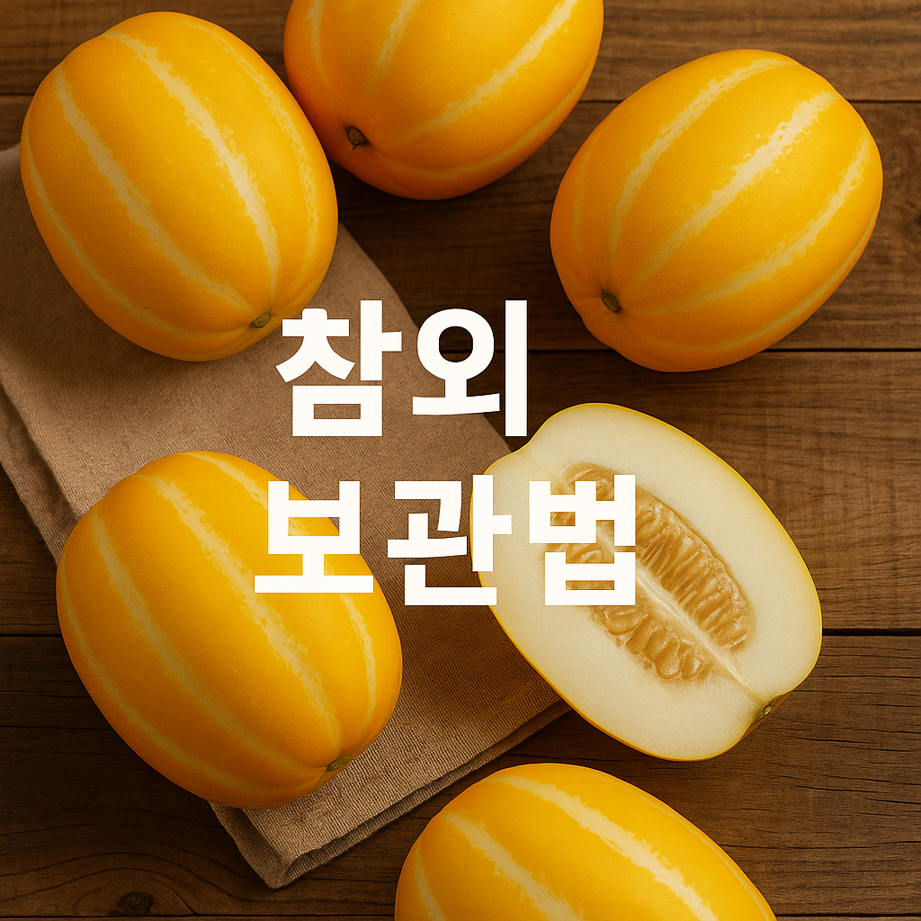 참외 보관법