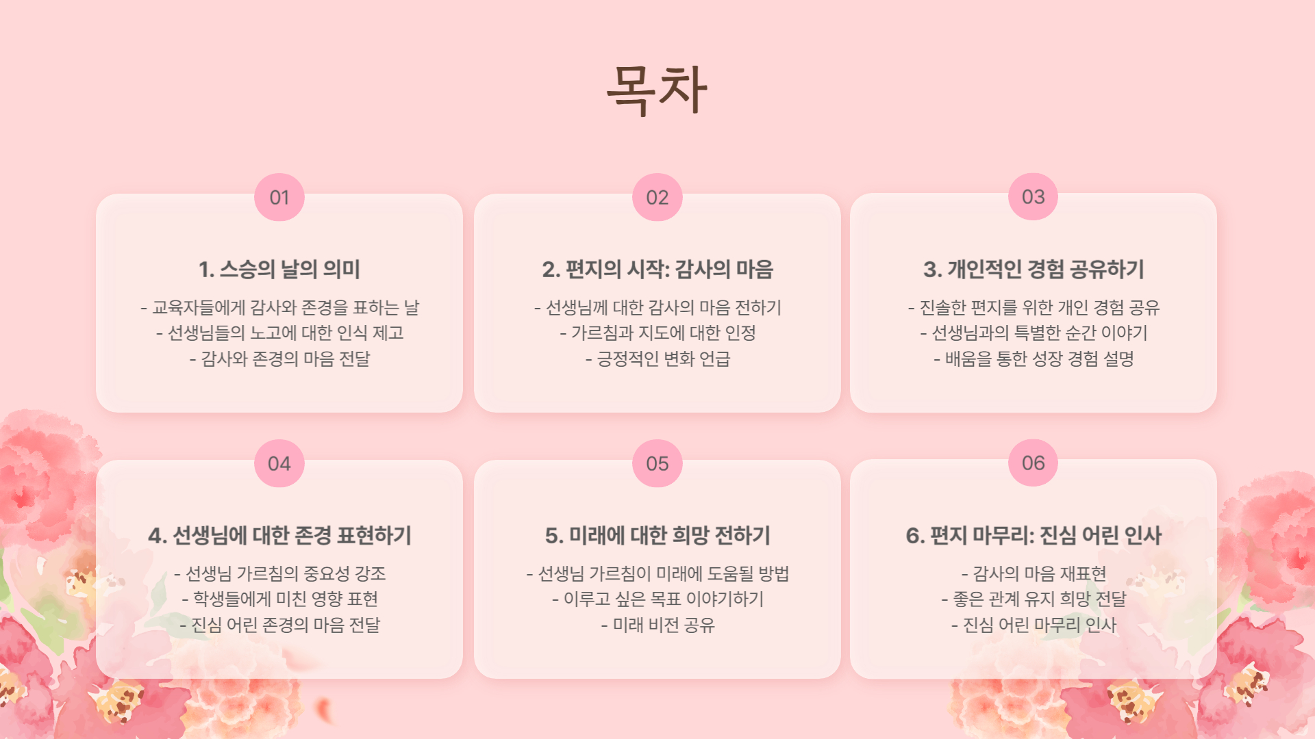 스승의 날 편지 쓰기, 감동을 전하는 방법
