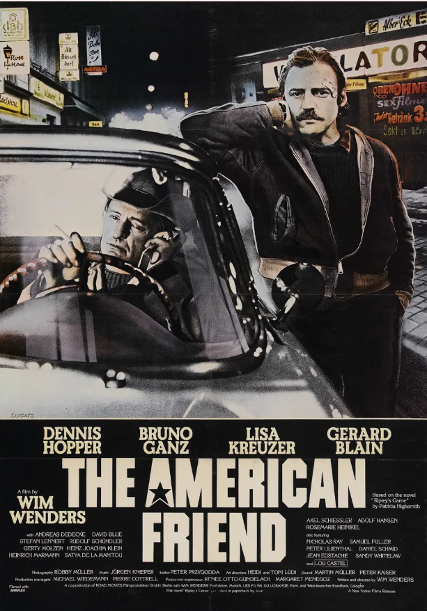 단순한 범죄 스릴러의 틀을 빌려 인간 존재의 심연을 탐구한 작품 <미국인 친구>.