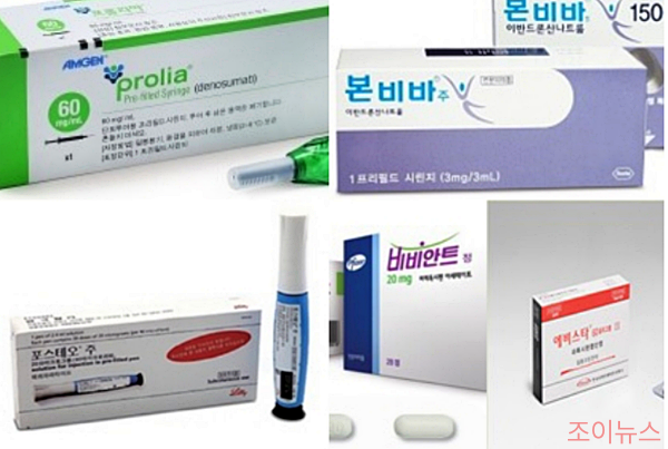 비스포스포네이트 계열_의학신문