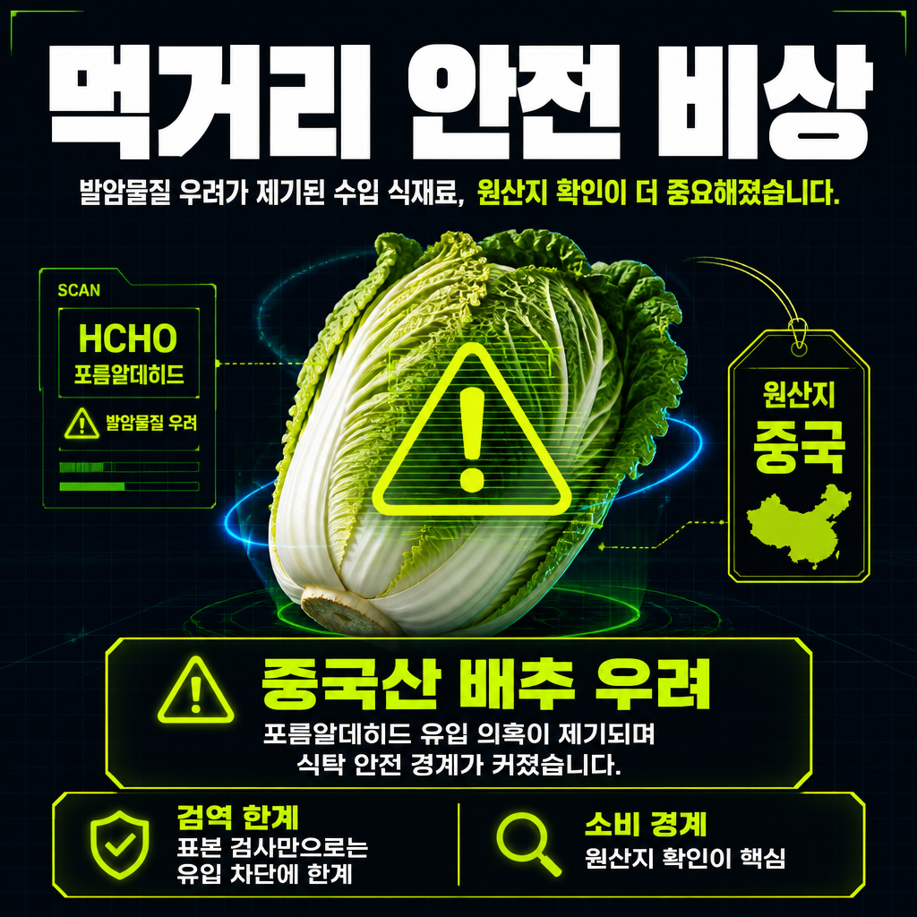 먹거리 안전 비상