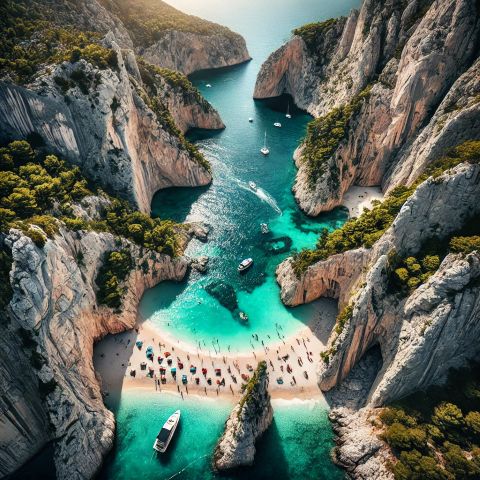 크로아티아 - 스티비나 해변