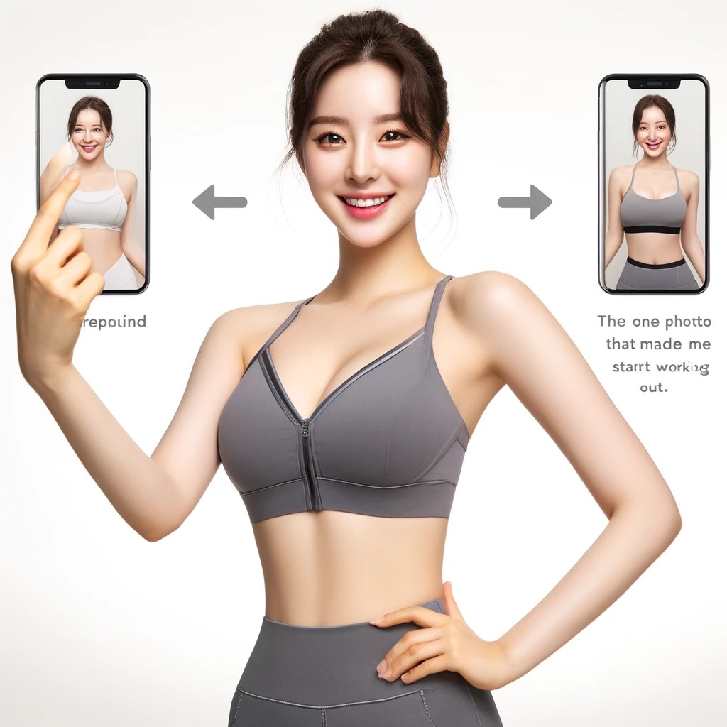 나도 운동하게 만든 단 한 장의 사진