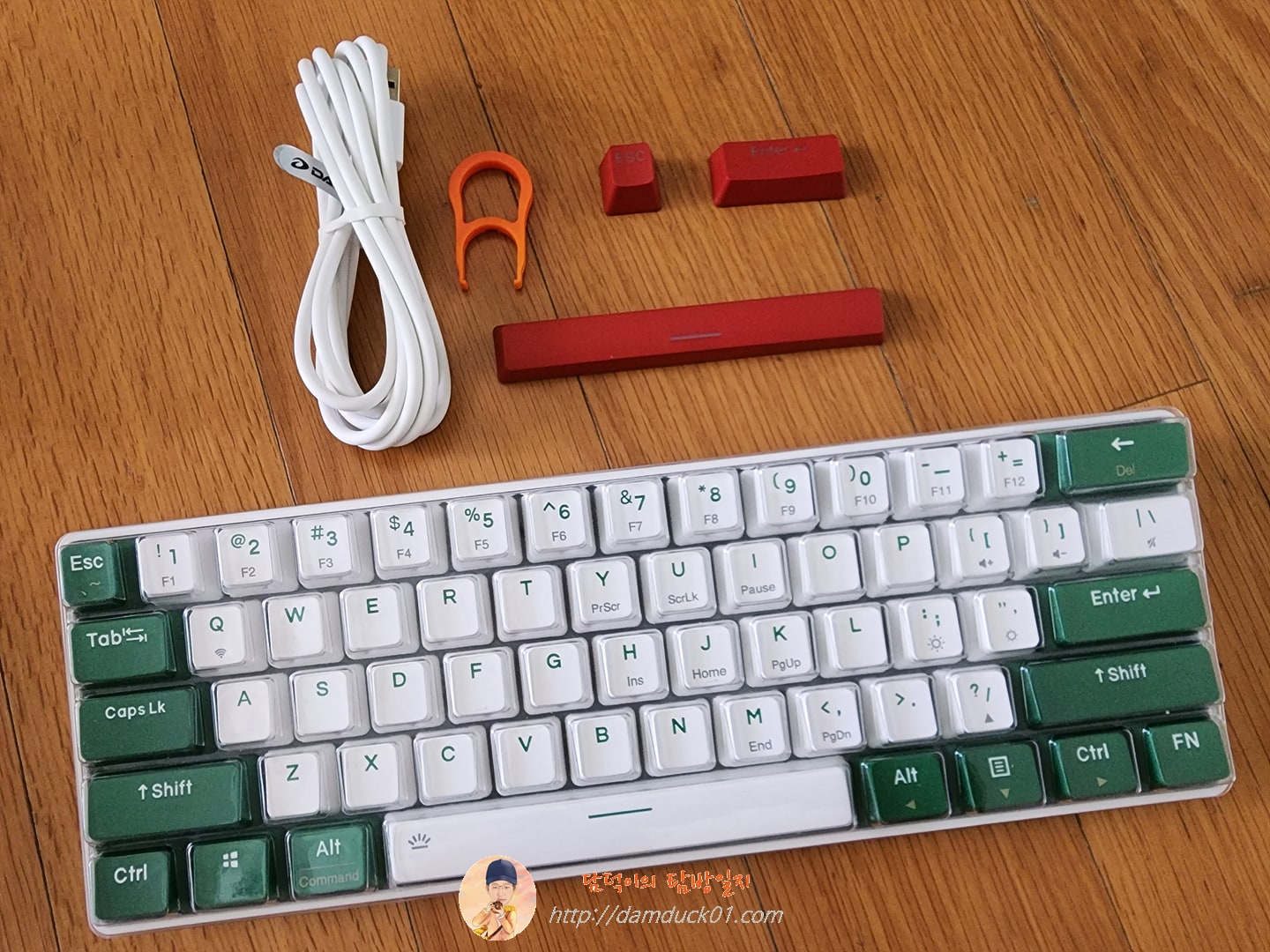 Dareu EK861 키보드 구성품