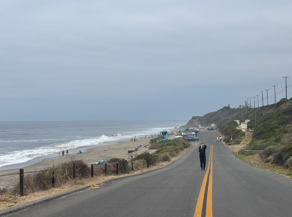 Leo Carrillo State Beach 주차장으로 가는 길 이미지