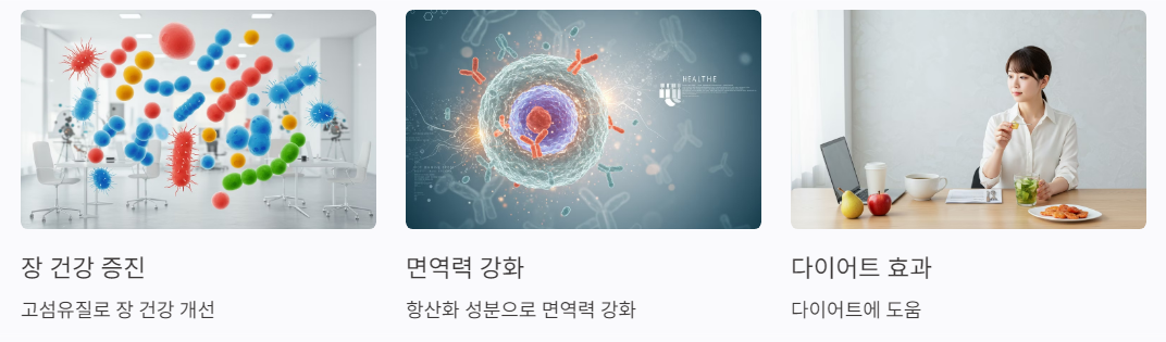 파로 곡물 주요 효능