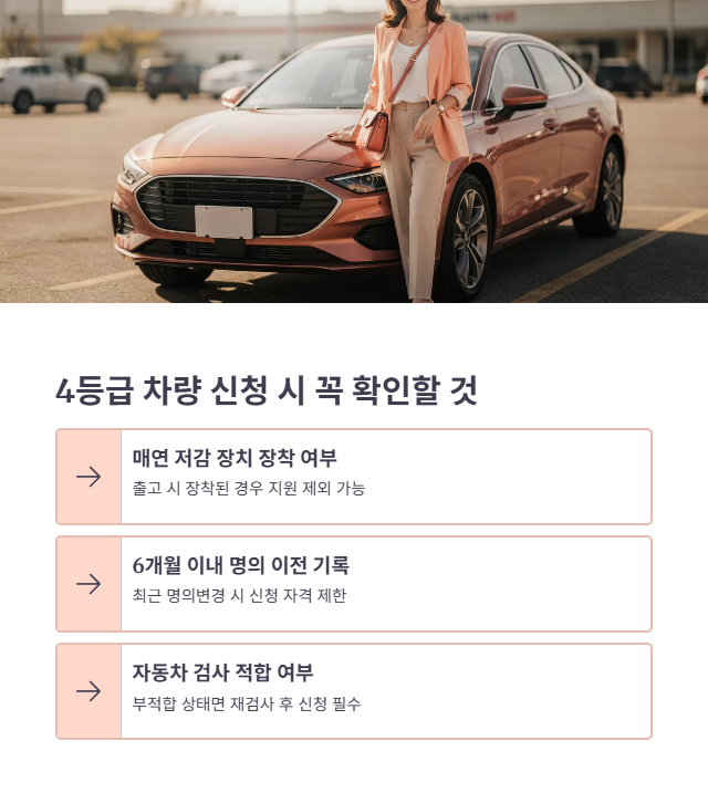 보조금 지급 대상 조건 확인
