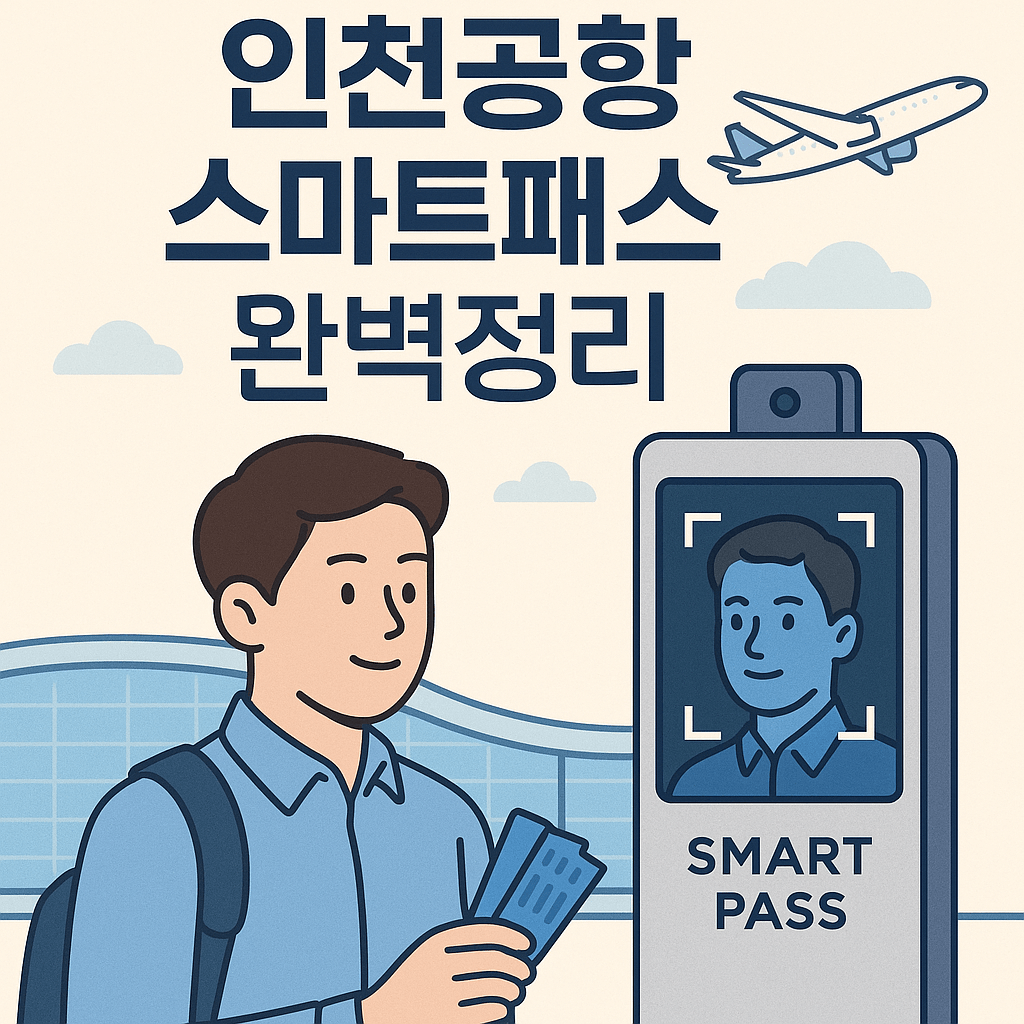 인천공항 스마트패스 완벽정리! 줄 안 서고 입국하는 꿀팁