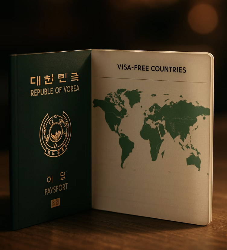 대한민국 여권의 놀라운 힘