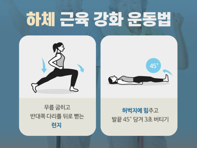 유산소운동과 근력운동 병행