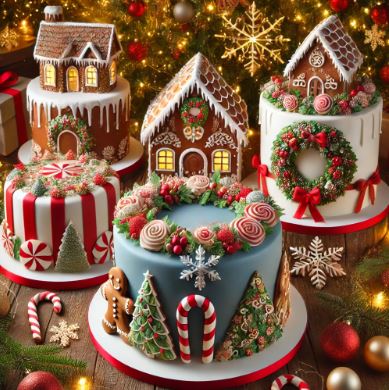 베스킨라빈스 크리스마스 케이크