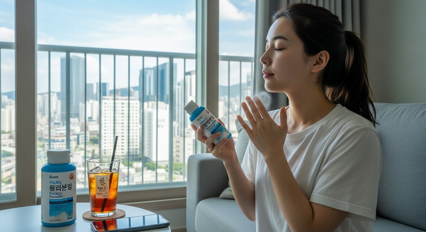 땀띠 가라앉히는 방법