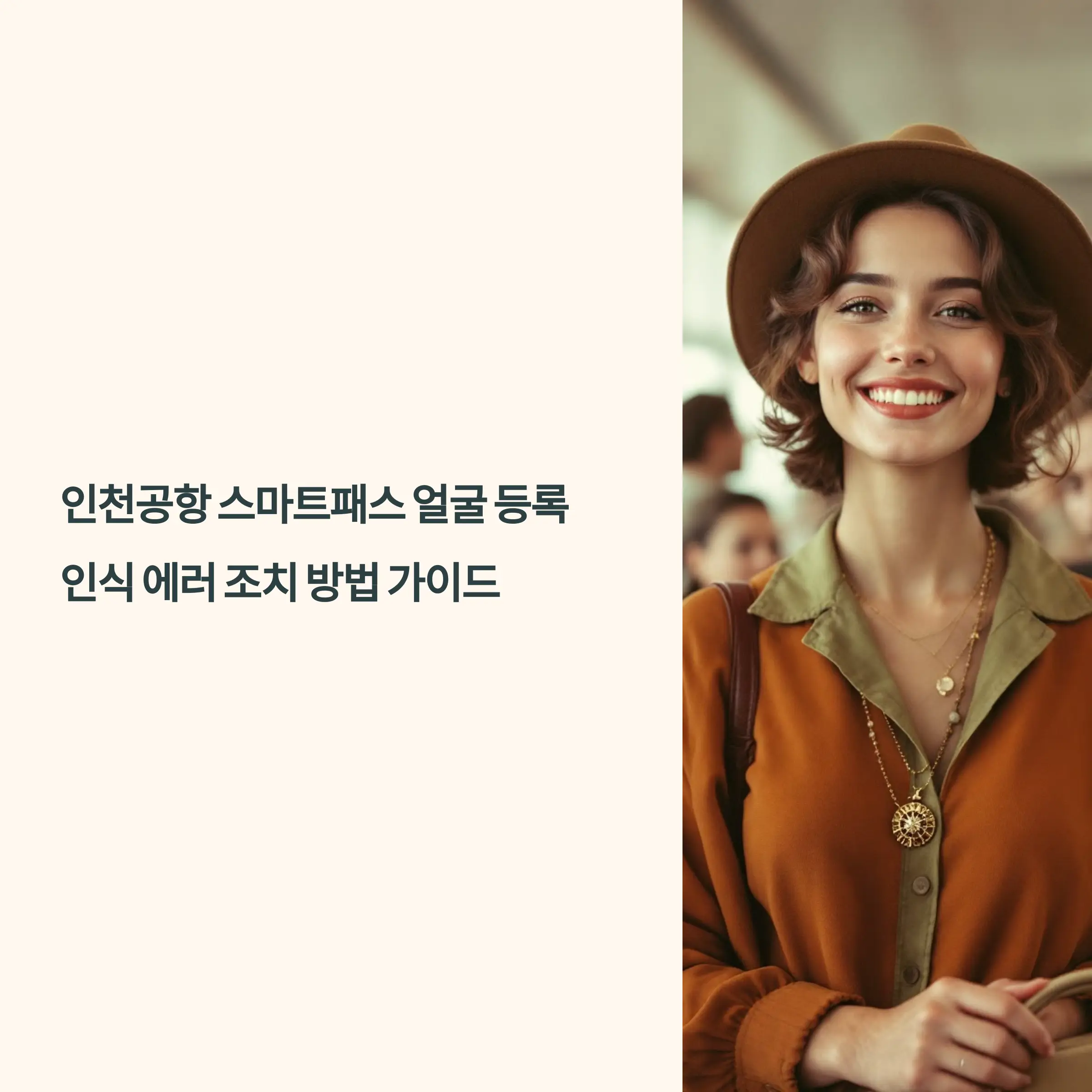 인천공항 스마트패스 얼굴 인식 에러 조치