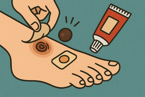 티눈 없애는 방법과 티눈밴드 효과12