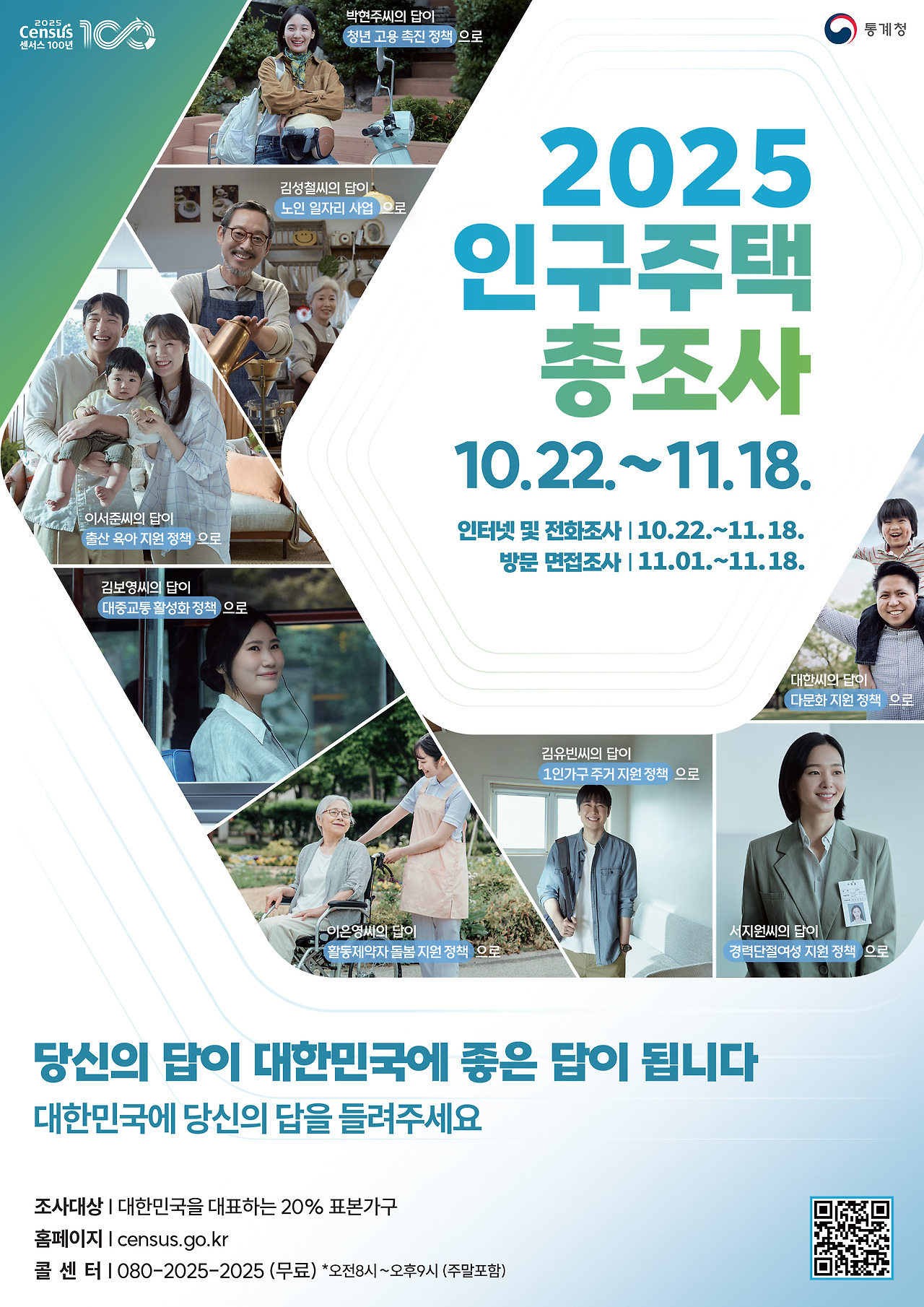 김포시, 11월 18일까지 ‘2025년 인구주택총조사’ 실시
