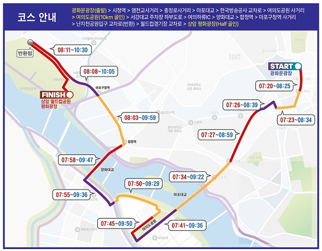 서울하프마라톤 2026 도로통제·물품보관소·유의사항 총정리