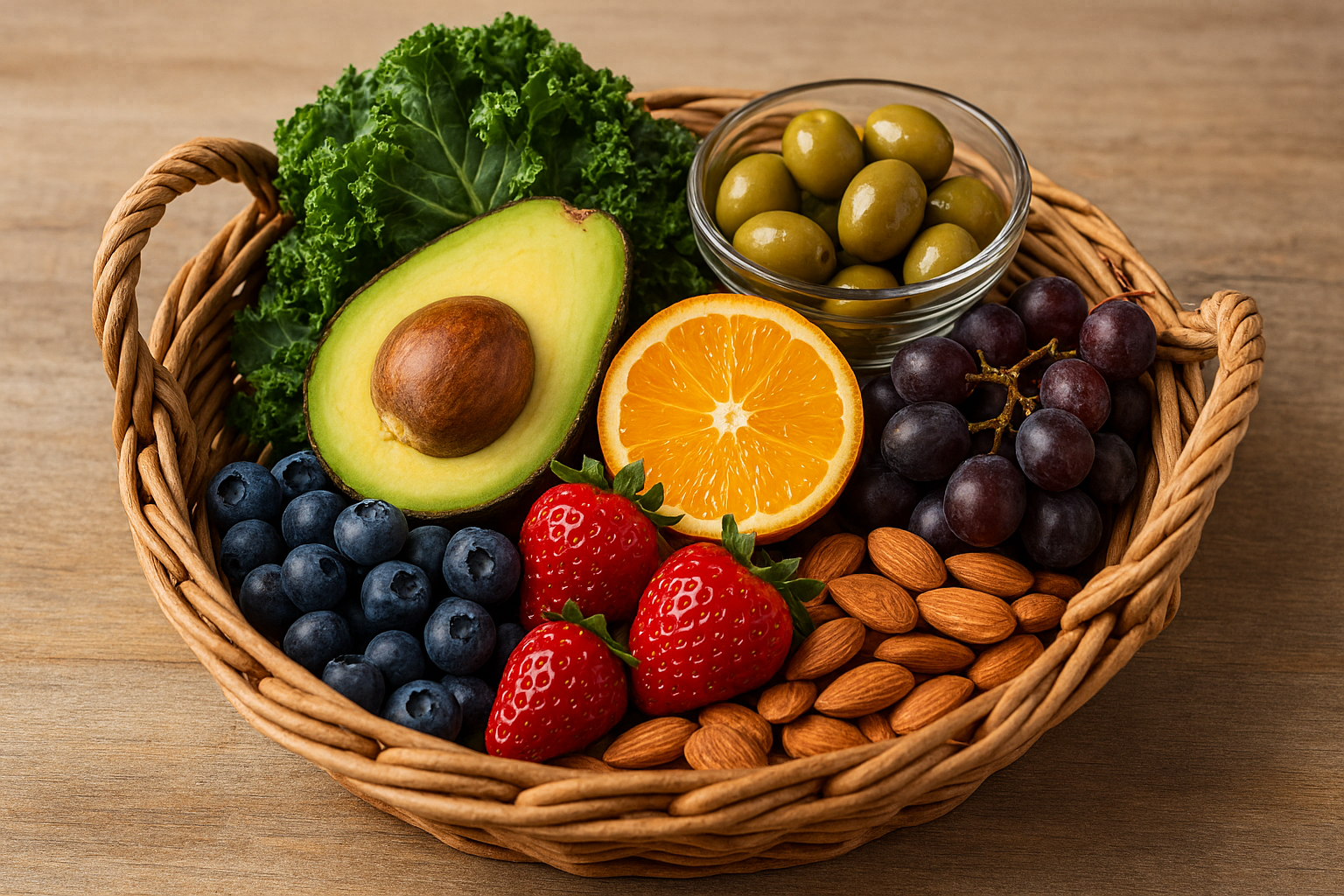 피부 노화 예방에 좋은 항산화 음식