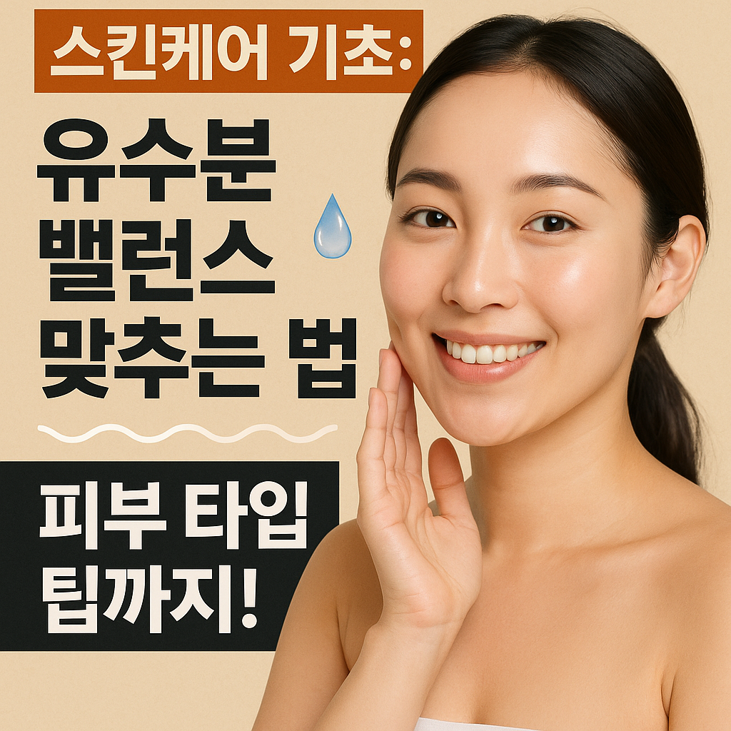 유수분 밸런스 맞추는 법