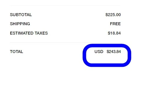 새금 포함 가격