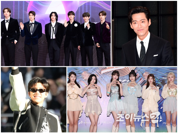 대한민국 퍼스트브랜드 대상 수상자. 라이즈, 남궁민, 임영웅, 아이브 [사진=조이뉴스24 DB]