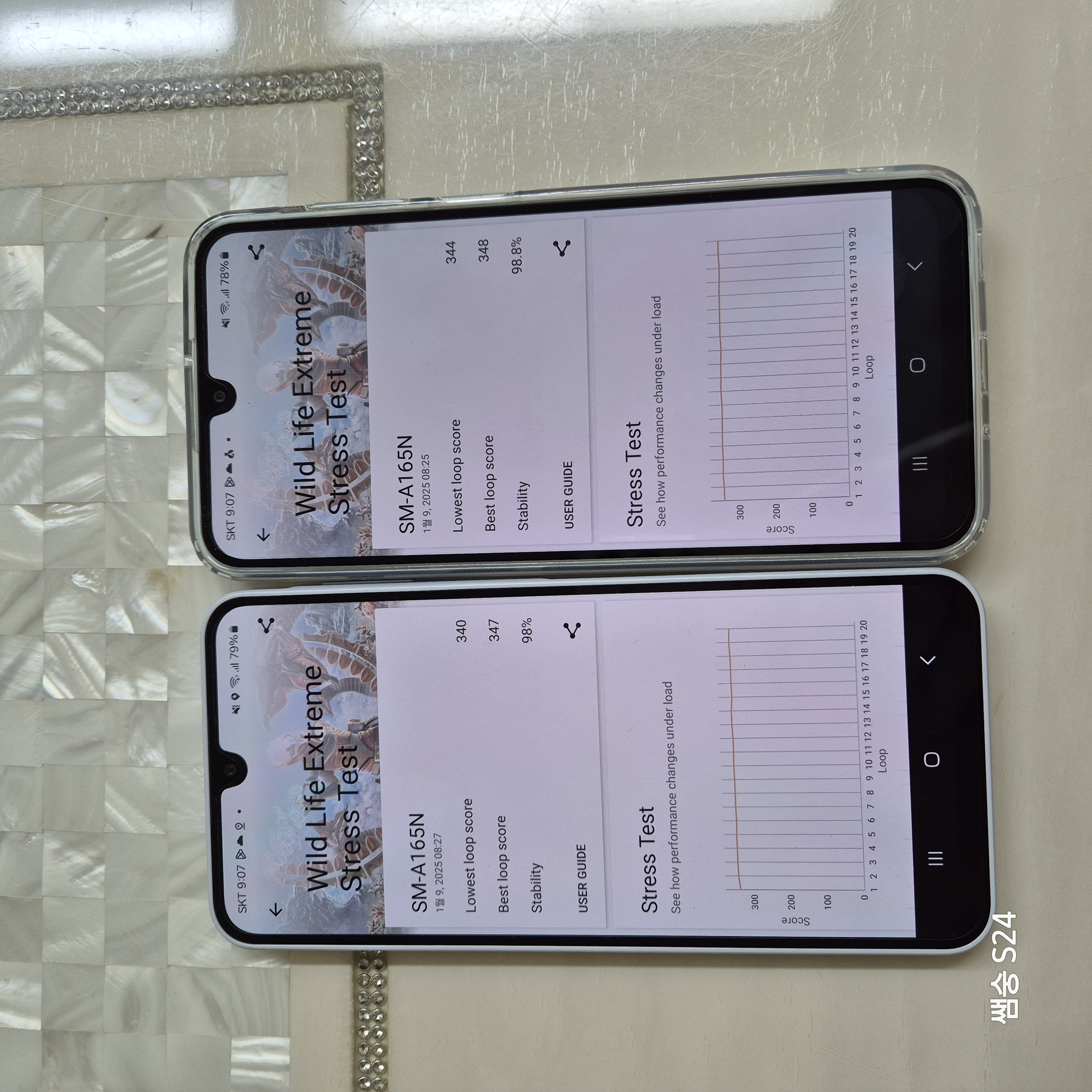 갤럭시A16 3d mark