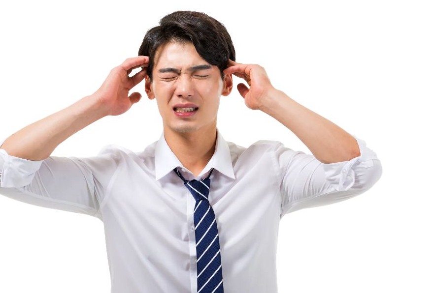 오른쪽 편두통