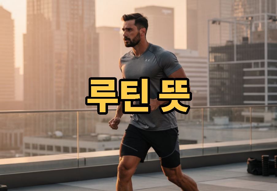 루틴 뜻