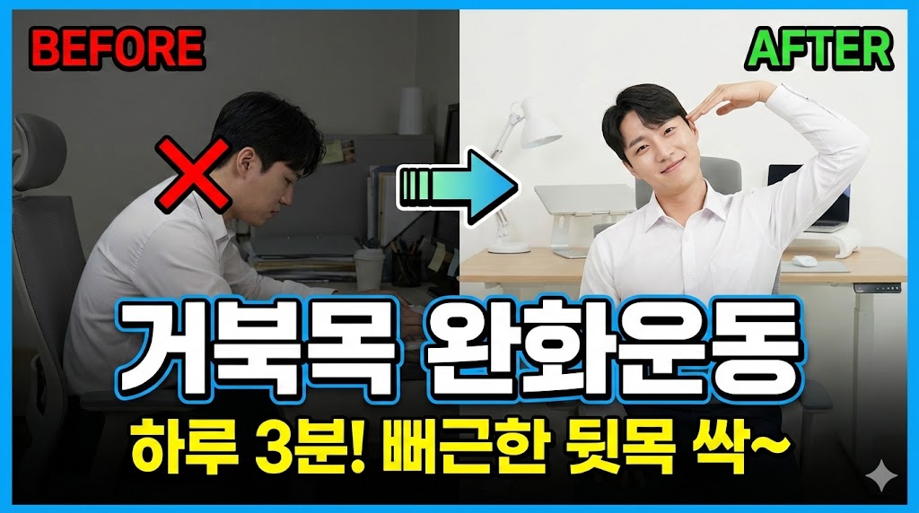 거북목 완화운동