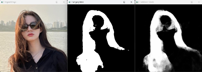 MediaPipe Hair Segmenter