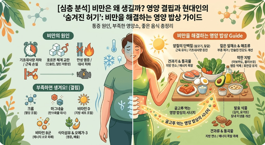 비만에 좋은 영양음식